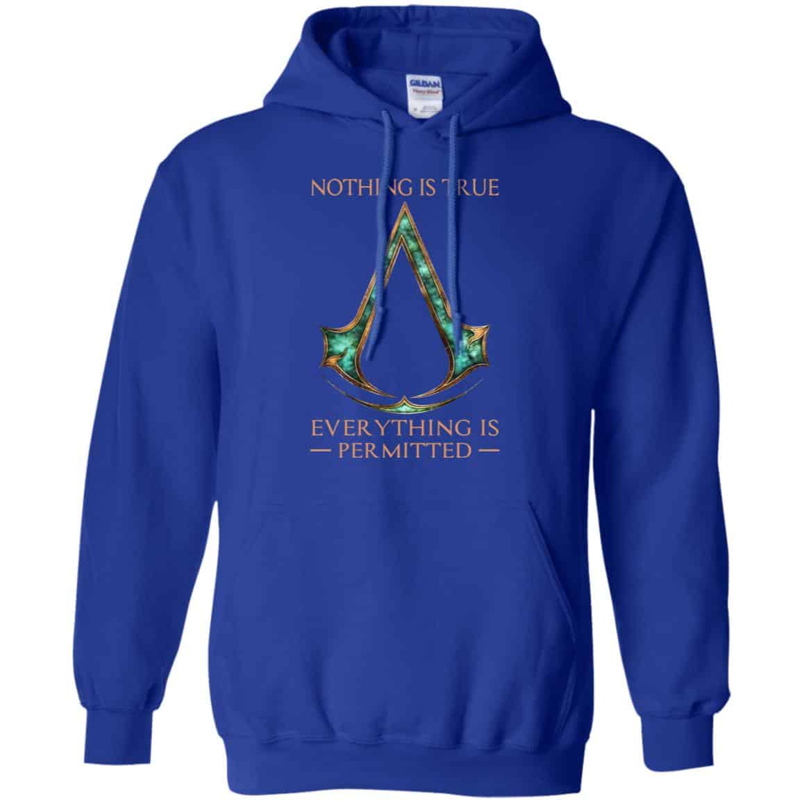 Nothing Is True Everything Is Permitted Shirt, Hoodie, Tank