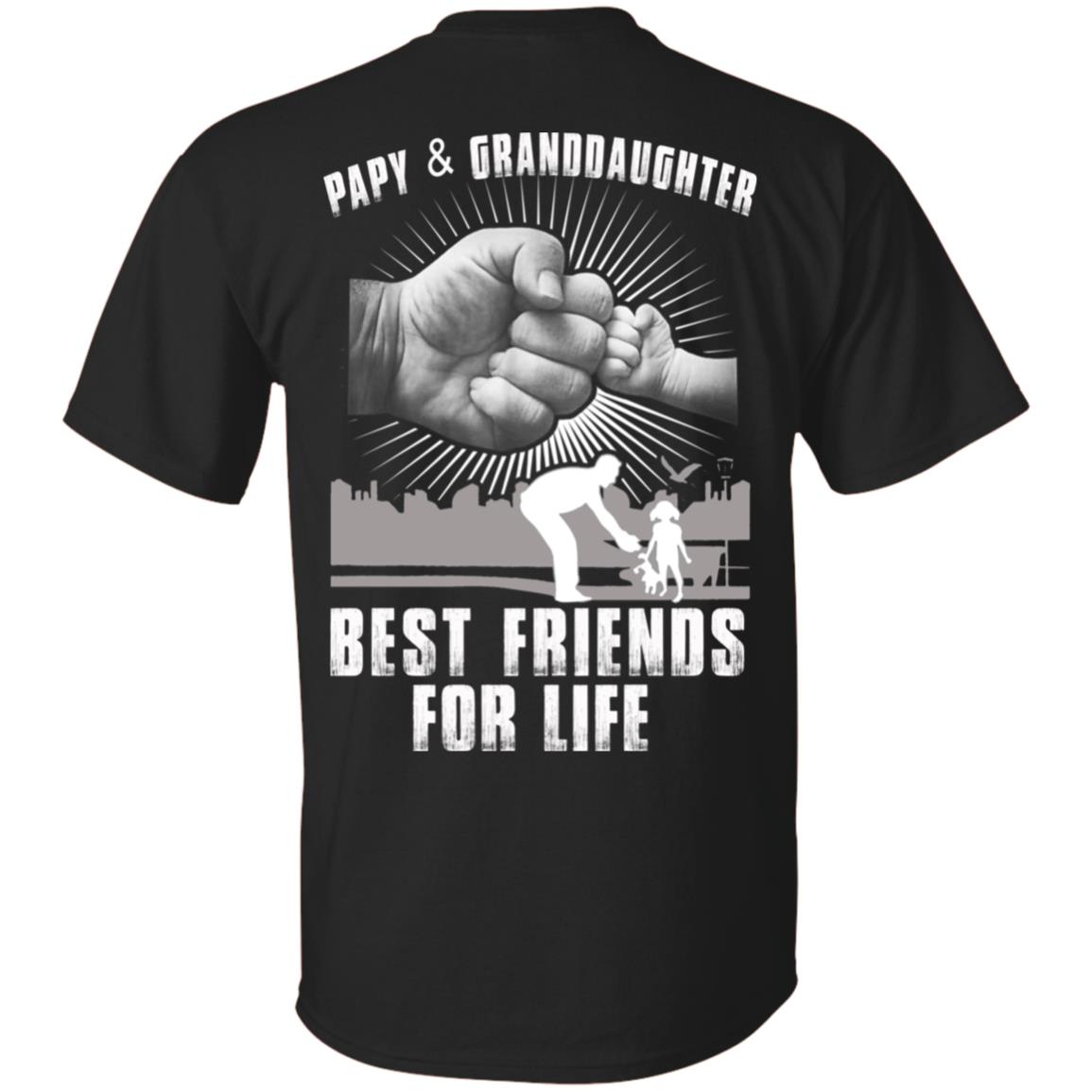 Papy And Granddaughter Best Friends For Life T-Shirts, Hoodie, Tank