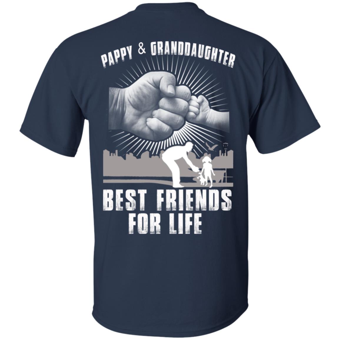 Pappy And Granddaughter Best Friends For Life T-Shirts, Hoodie, Tank