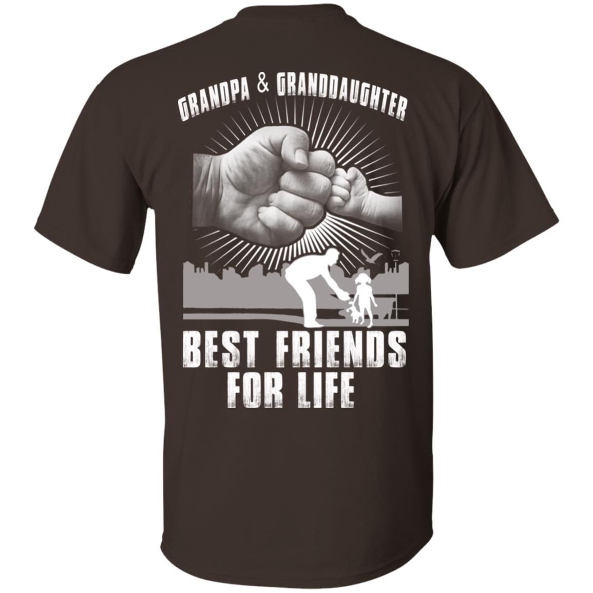 Grandpa And Granddaughter Best Friends For Life T-Shirts, Hoodie, Tank