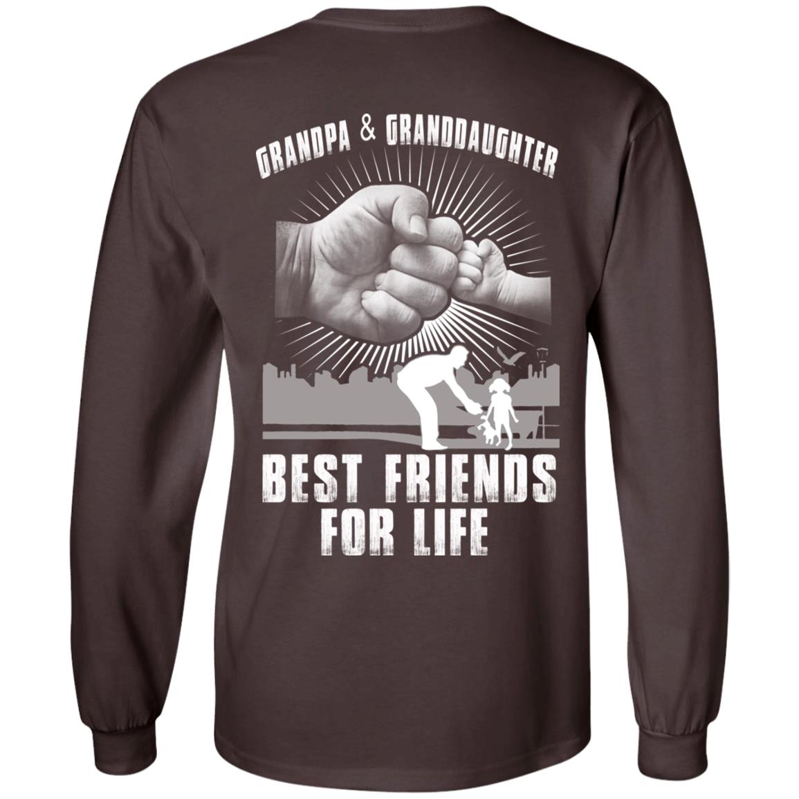 Grandpa And Granddaughter Best Friends For Life T-Shirts, Hoodie, Tank