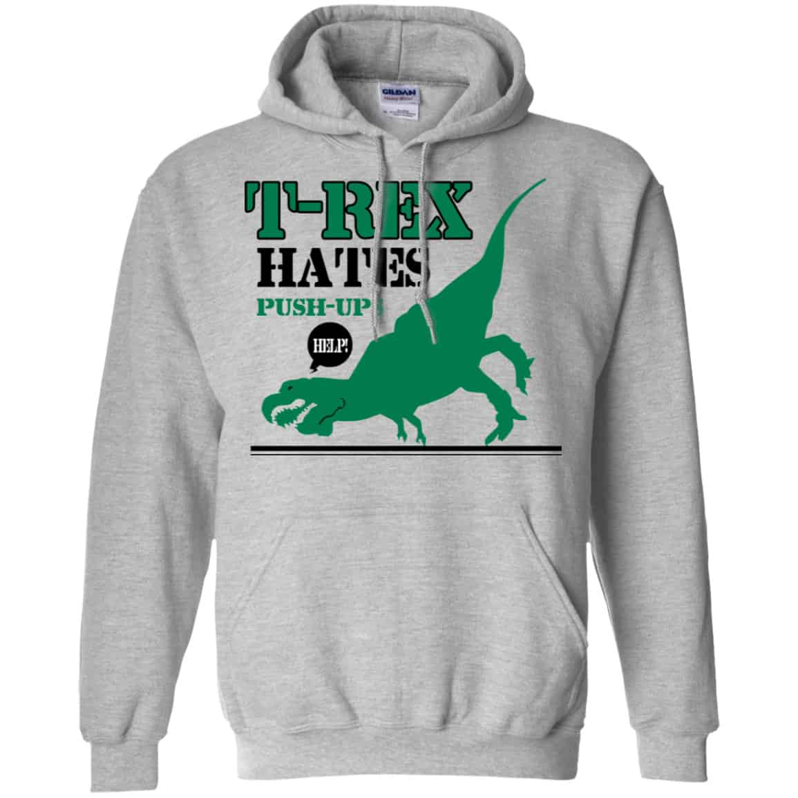 T-Rex Hates Pushups Shirt, Hoodie, Tank