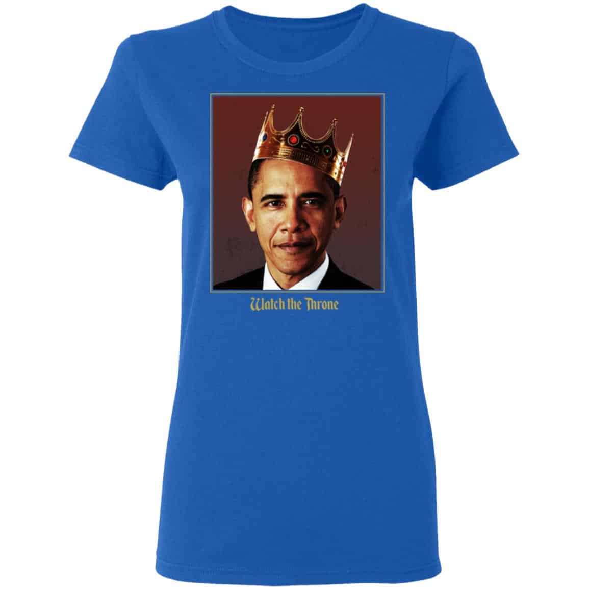Barack Obama Watch the Throne Shirt, Hoodie, Tank