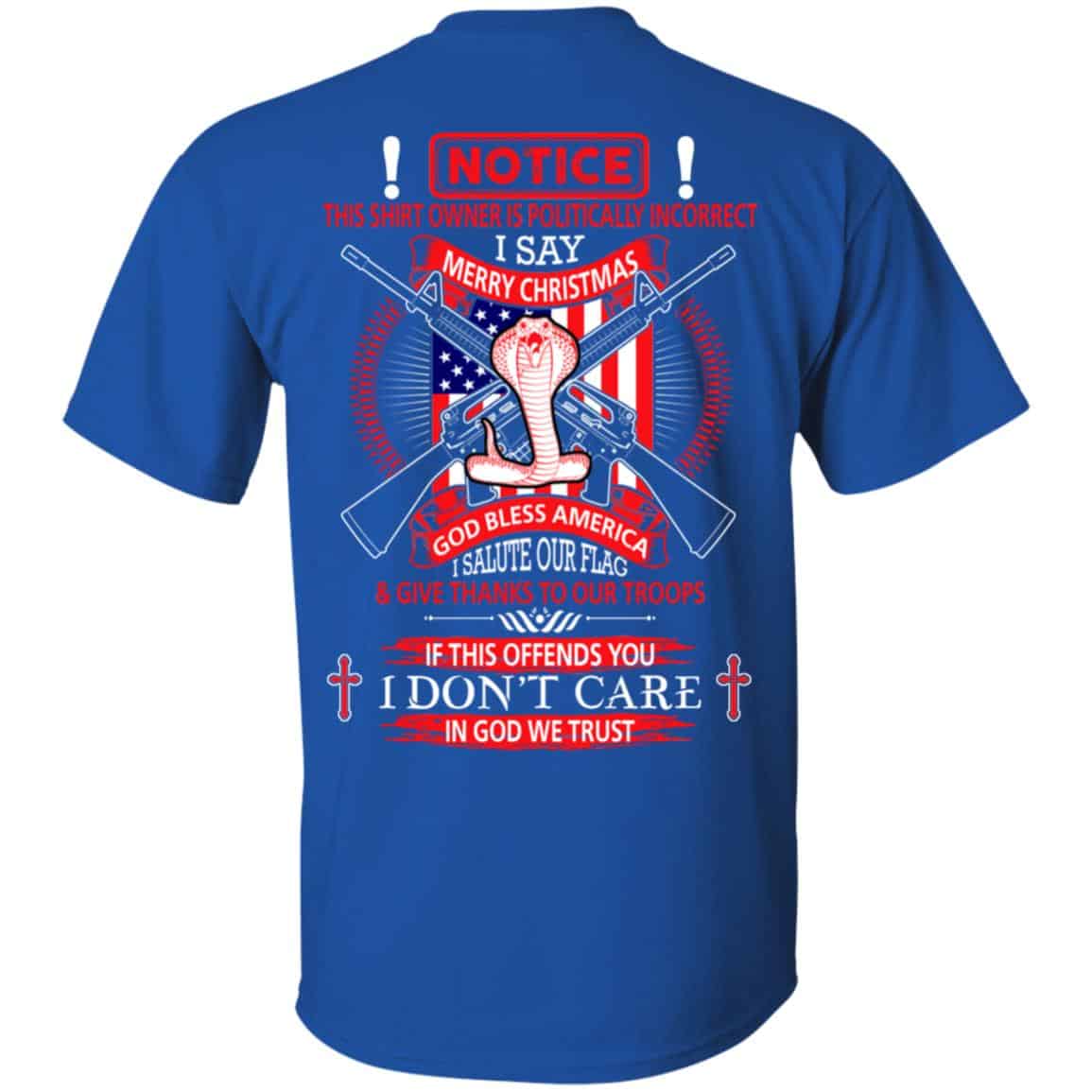 I Am Politically Incorrect I Say Merry Christmas God Bless America T-Shirts, Hoodie, Tank