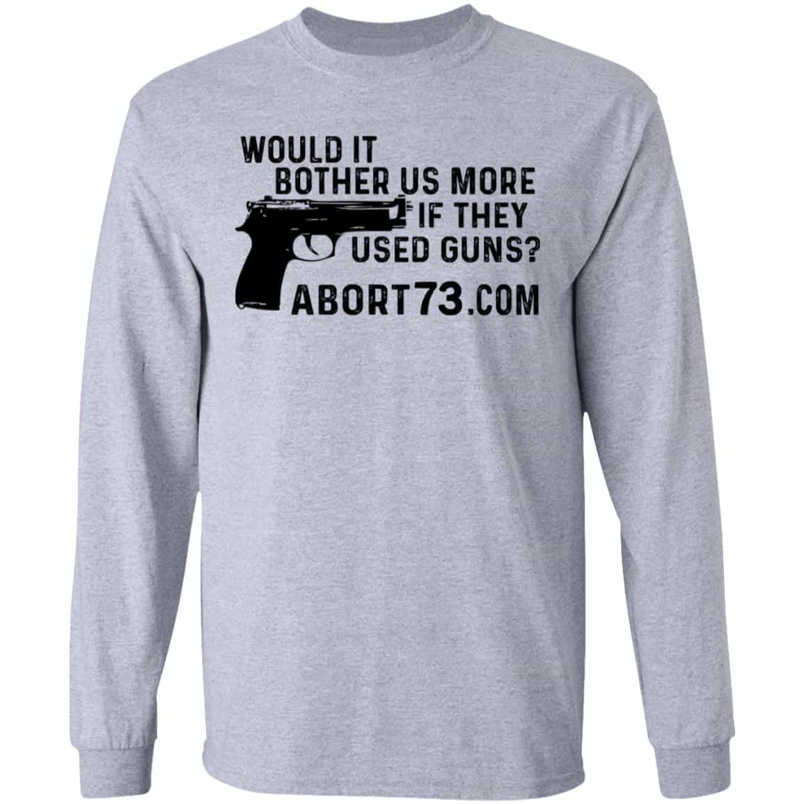 Would It Bother Us More if They Used Guns Shirt, Hoodie, Tank