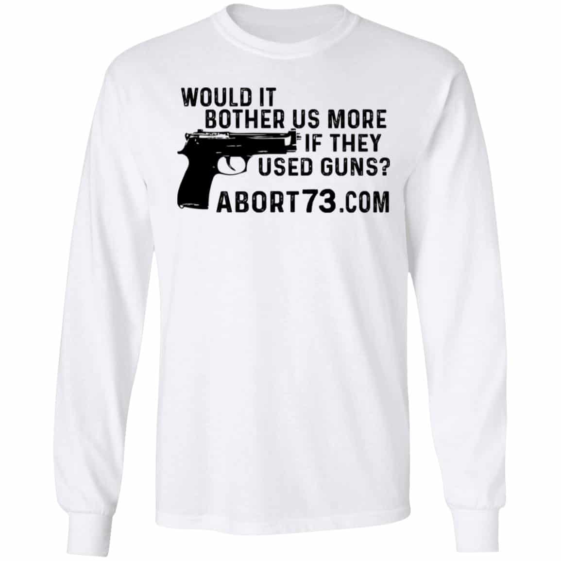 Would It Bother Us More if They Used Guns Shirt, Hoodie, Tank