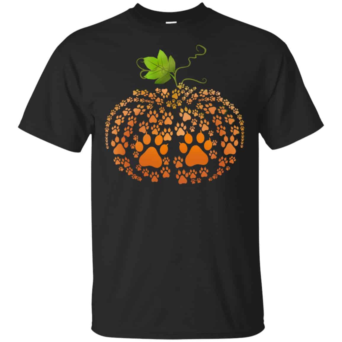 Cat Paw Print Pumpkin Halloween Shirt, Hoodie, Tank