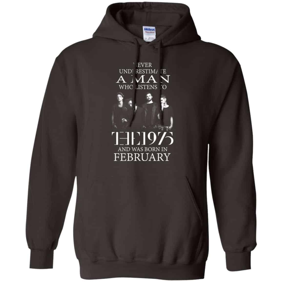 A Man Who Listens To The 1975 And Was Born In February T-Shirts, Hoodie, Tank