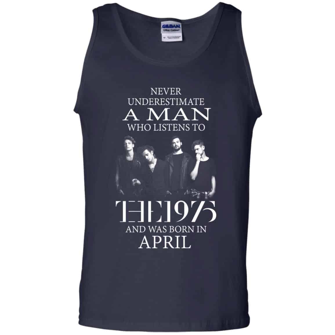 A Man Who Listens To The 1975 And Was Born In April T-Shirts, Hoodie, Tank