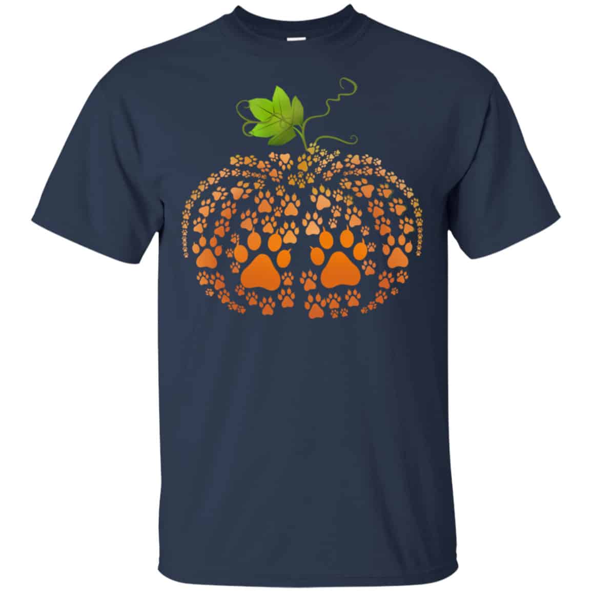 Cat Paw Print Pumpkin Halloween Shirt, Hoodie, Tank