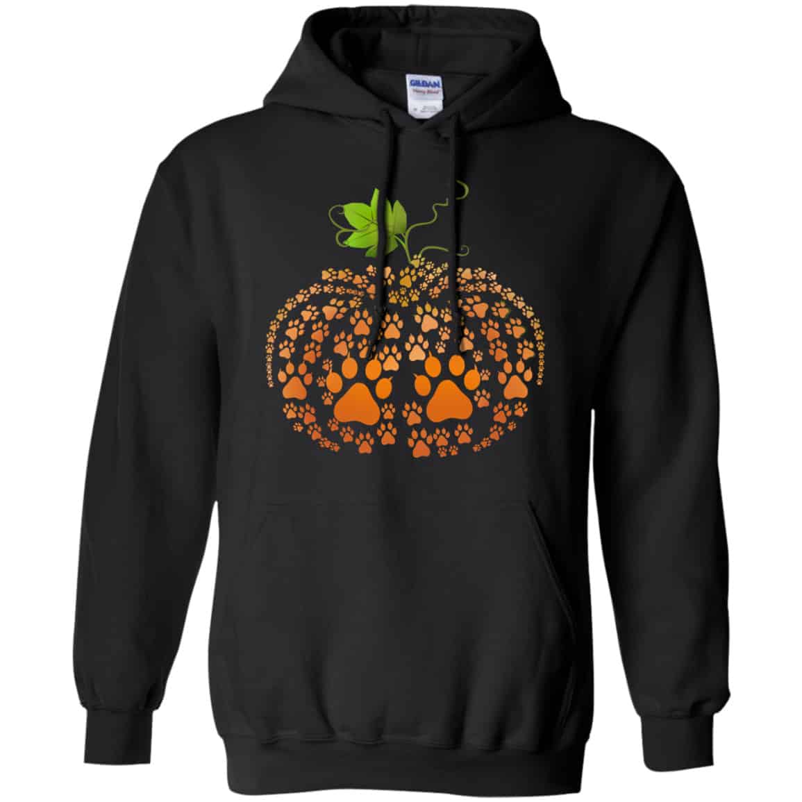 Cat Paw Print Pumpkin Halloween Shirt, Hoodie, Tank