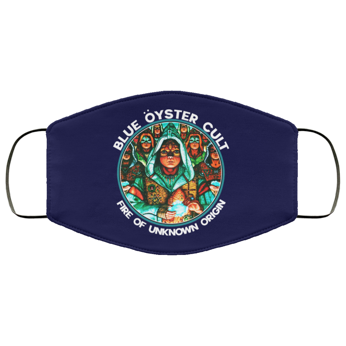 Blue Öyster Cult Fire Of Unknown Origin Face Mask