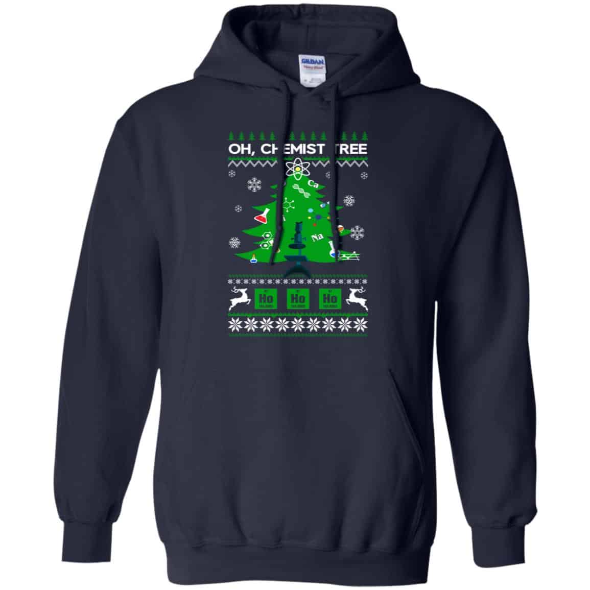 Oh Chemist Tree Ugly Christmas Sweater, T-Shirts, Hoodie
