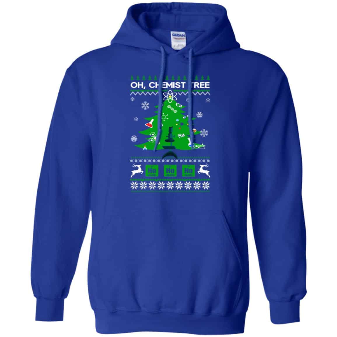 Oh Chemist Tree Ugly Christmas Sweater, T-Shirts, Hoodie