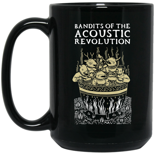 Bandits Of The Acoustic Revolution Black Mug
