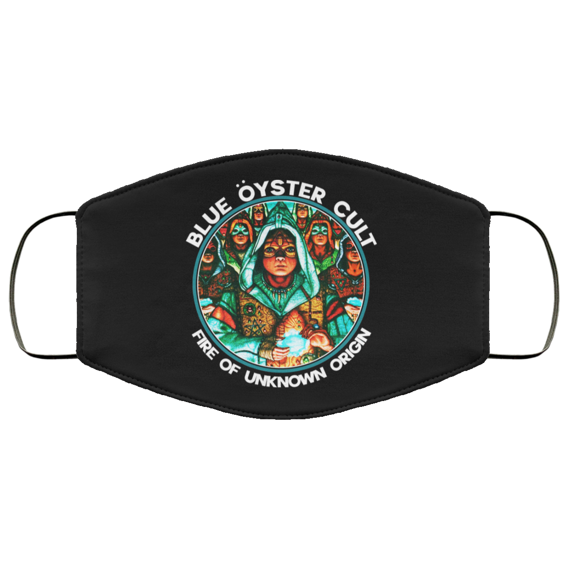 Blue Öyster Cult Fire Of Unknown Origin Face Mask