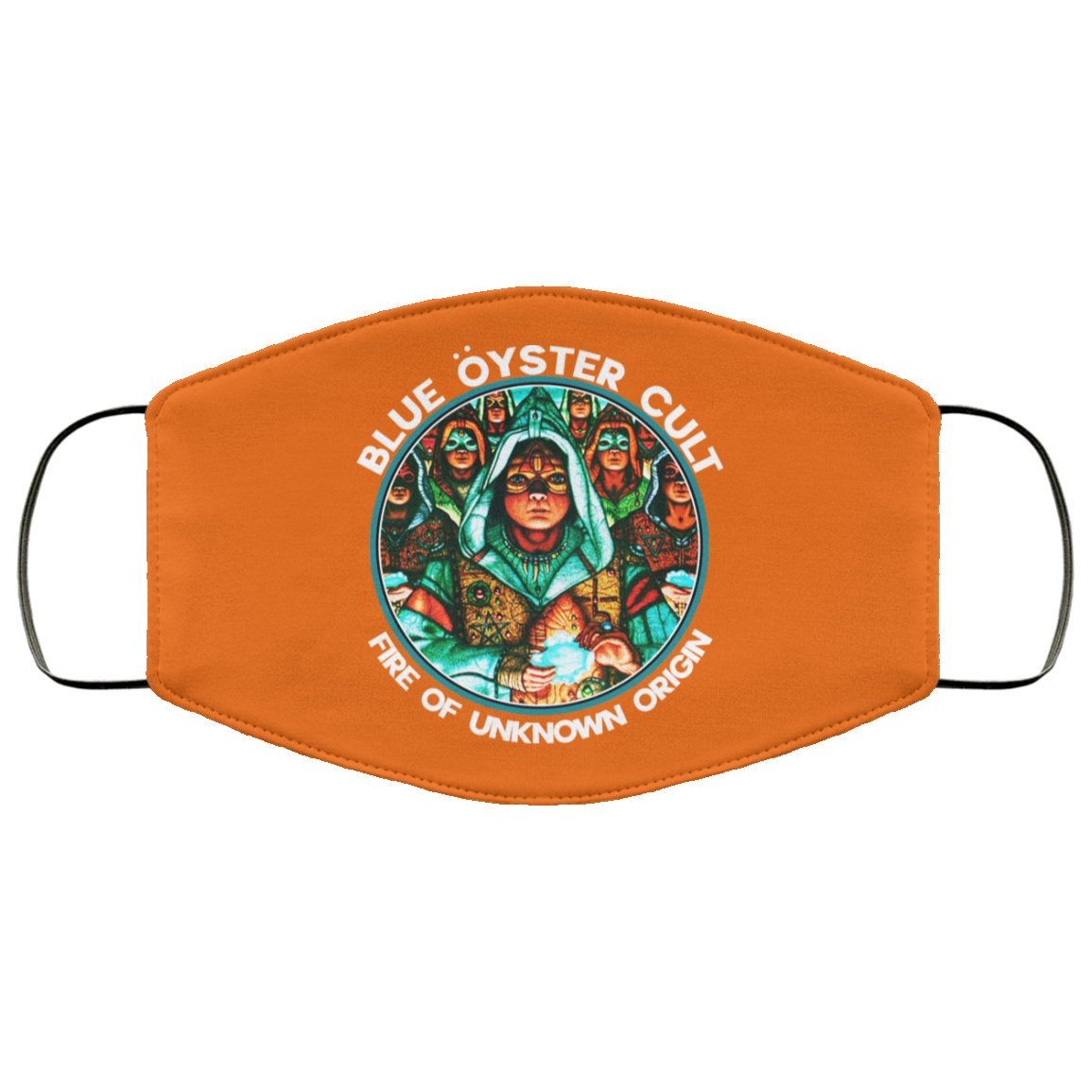 Blue Öyster Cult Fire Of Unknown Origin Face Mask