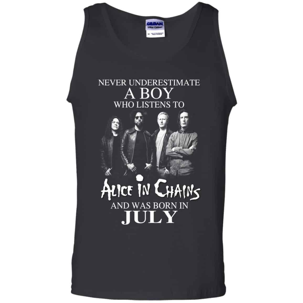 A Boy Who Listens To Alice In Chains And Was Born In July T-Shirts, Hoodie, Tank