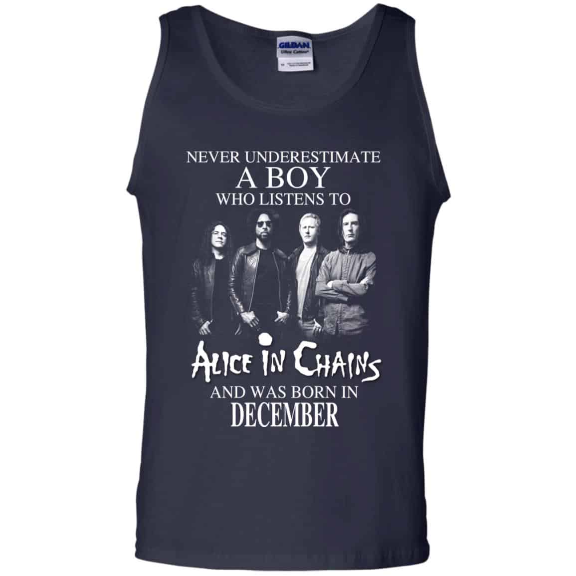 A Boy Who Listens To Alice In Chains And Was Born In December T-Shirts, Hoodie, Tank