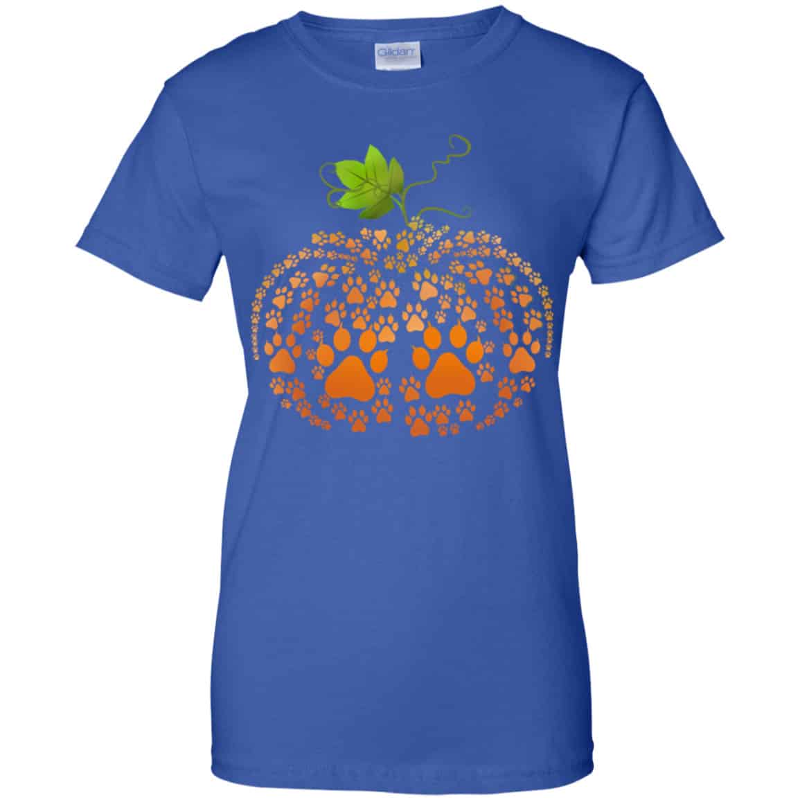 Cat Paw Print Pumpkin Halloween Shirt, Hoodie, Tank