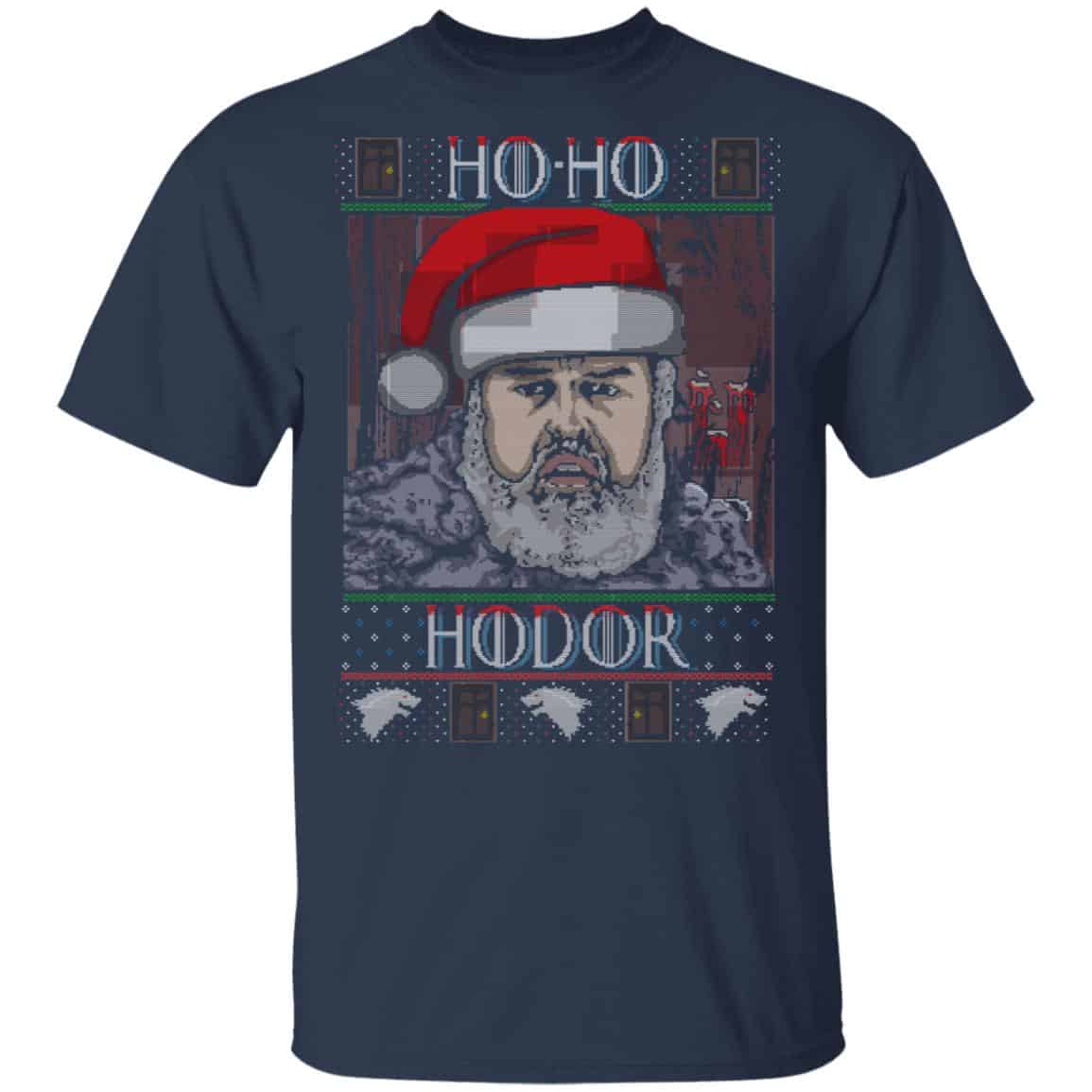 Ho Ho Hodor Face Sweater, Shirt, Hoodie, Tank