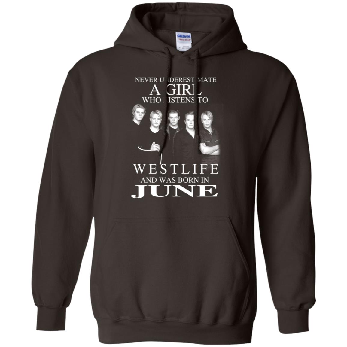 A Girl Who Listens To Westlife And Was Born In June T-Shirts, Hoodie, Tank