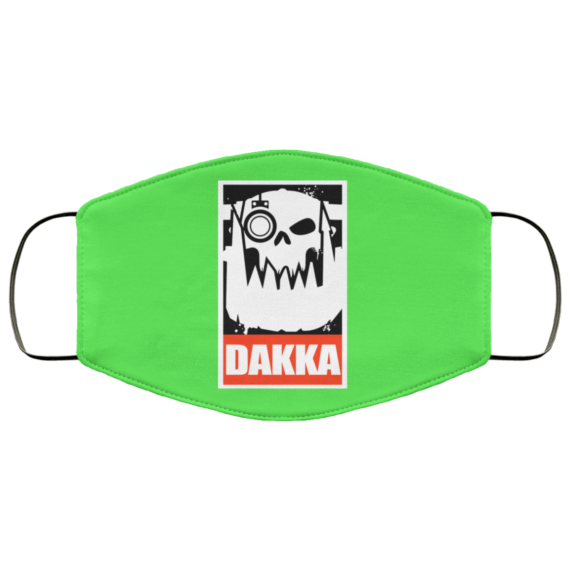 Orks Dakka Tabletop Wargaming and Miniatures Addict Face Mask