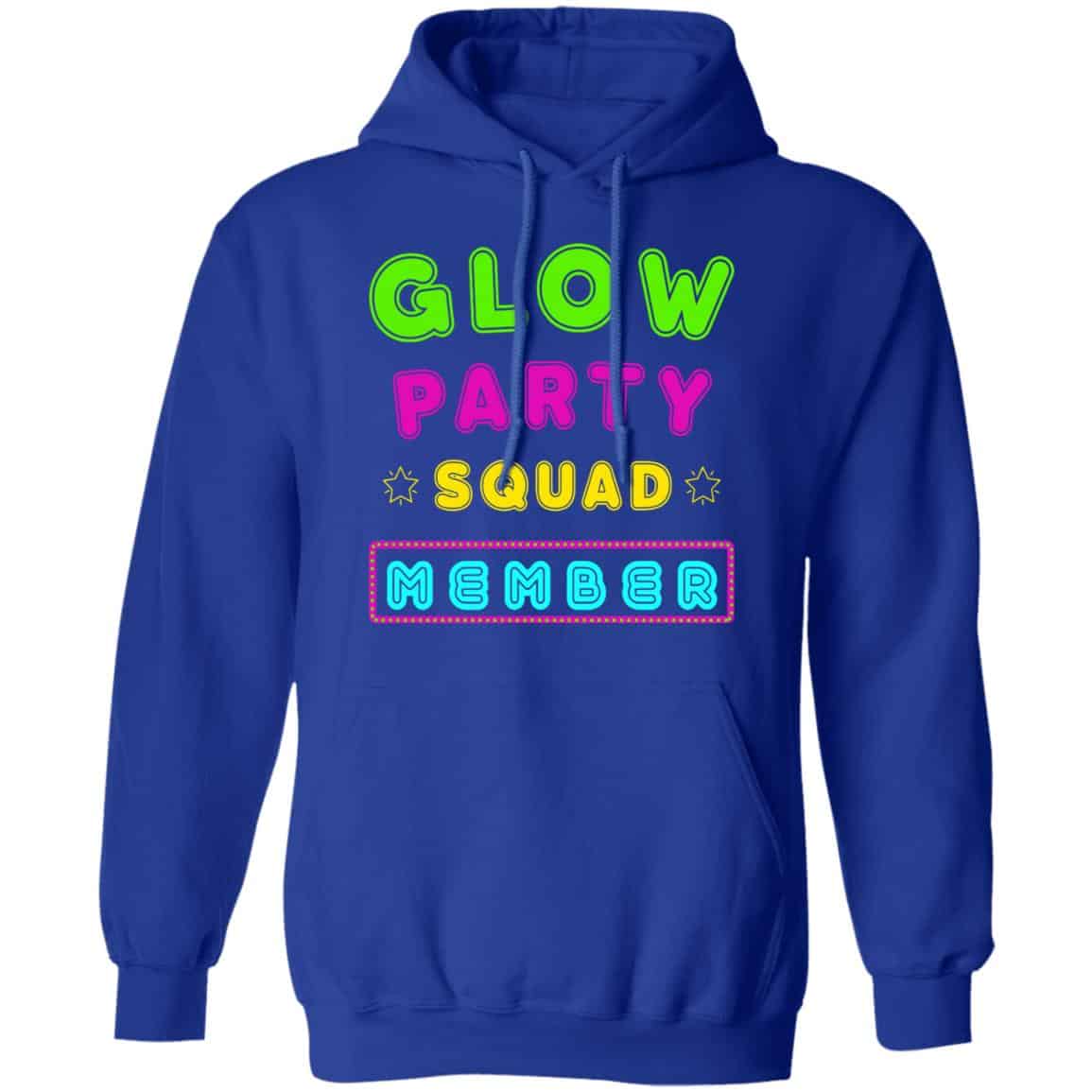 Glow Party Squad Member – Group Rave Party Outfit Shirt, Hoodie, Tank