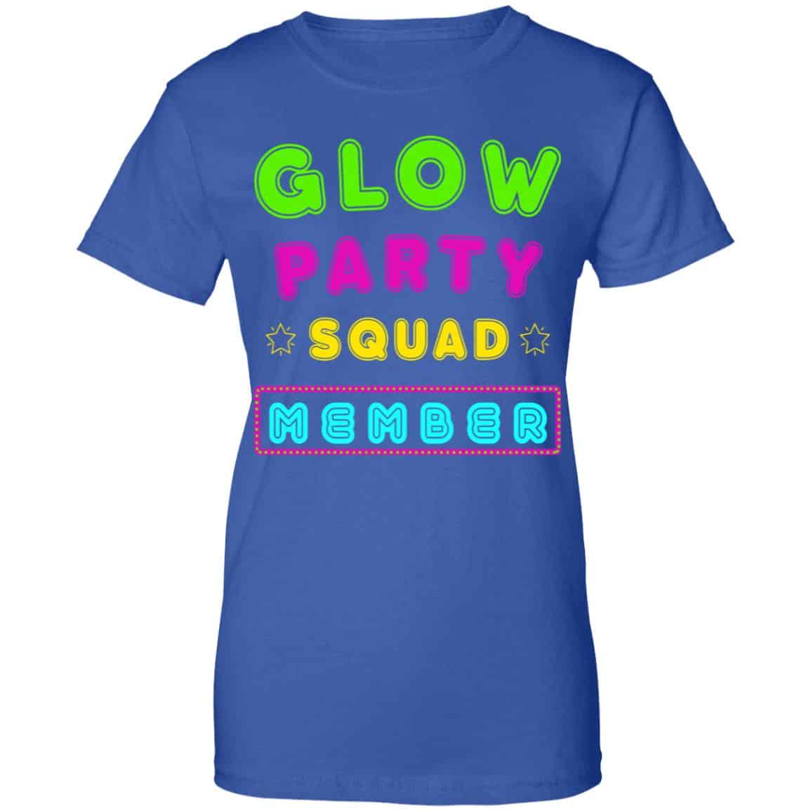 Glow Party Squad Member – Group Rave Party Outfit Shirt, Hoodie, Tank