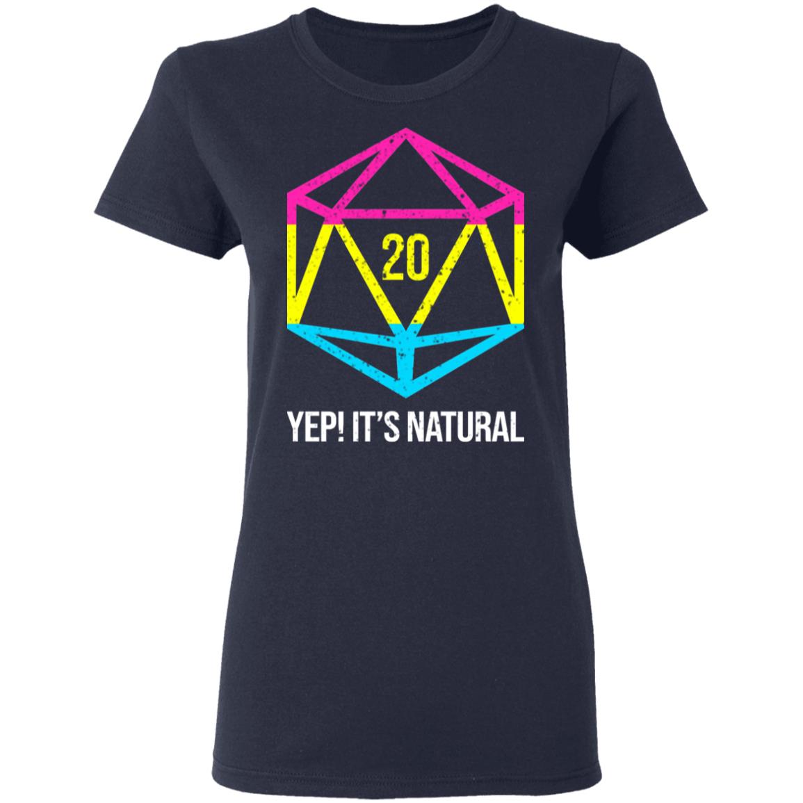 It’s Natural 20 Pansexual Flag Pride LGBT Right Saying Shirt, Hoodie, Tank
