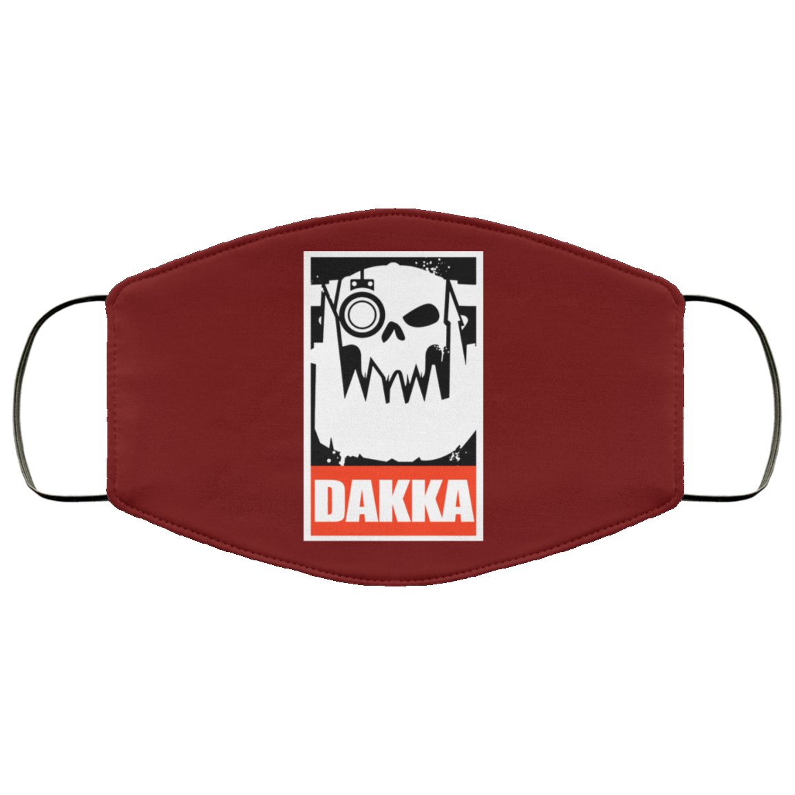 Orks Dakka Tabletop Wargaming and Miniatures Addict Face Mask