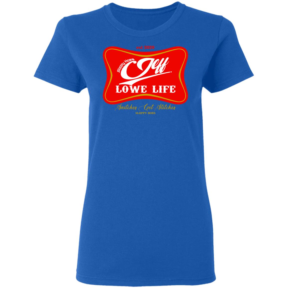 Sloppy Hoes Jeff Lowe Life Est 2020 Shirt, Hoodie, Tank