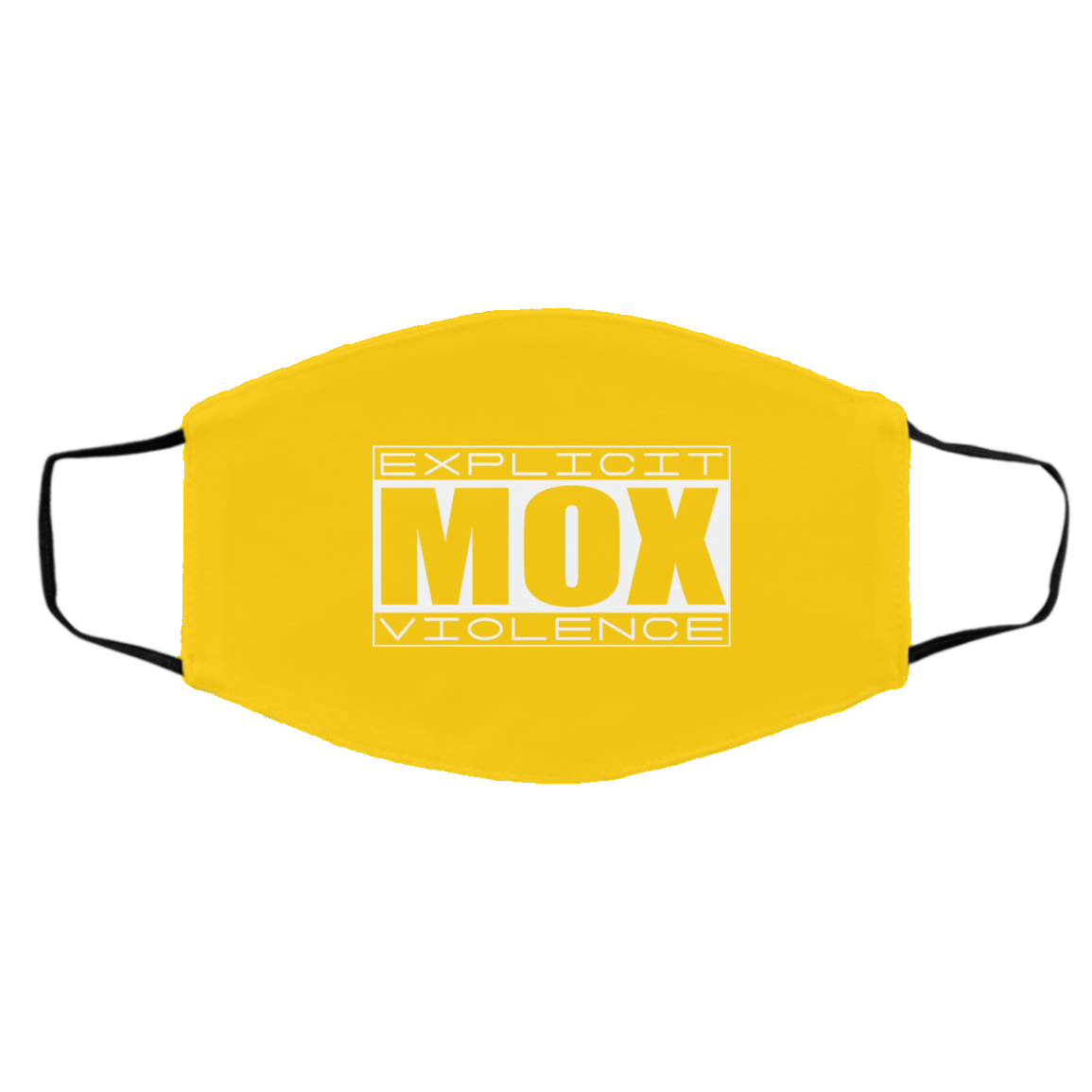 Explicit Mox Violence Face Mask
