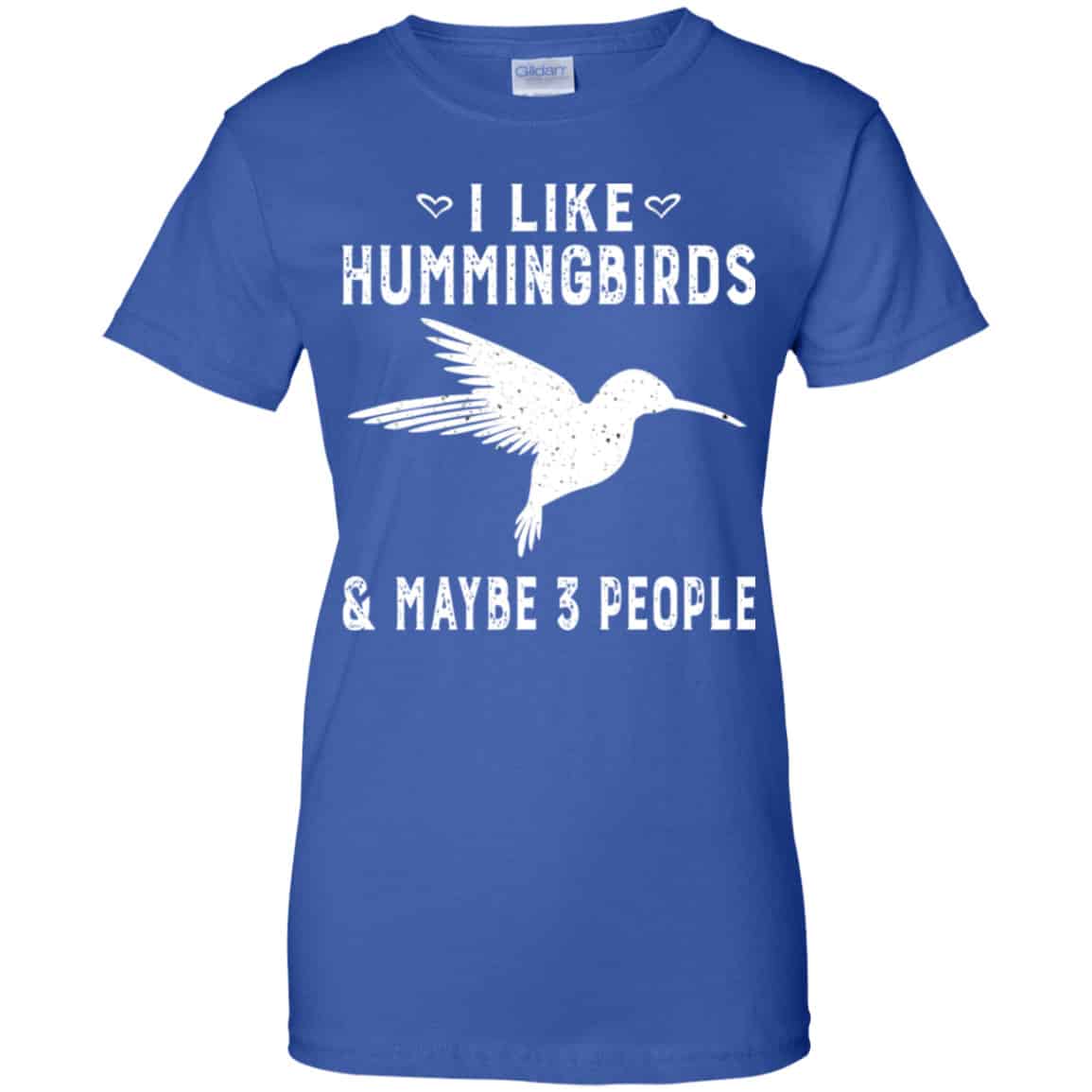 I Like Hummingbirds & Maybe 3 People Shirt, Hoodie, Tank