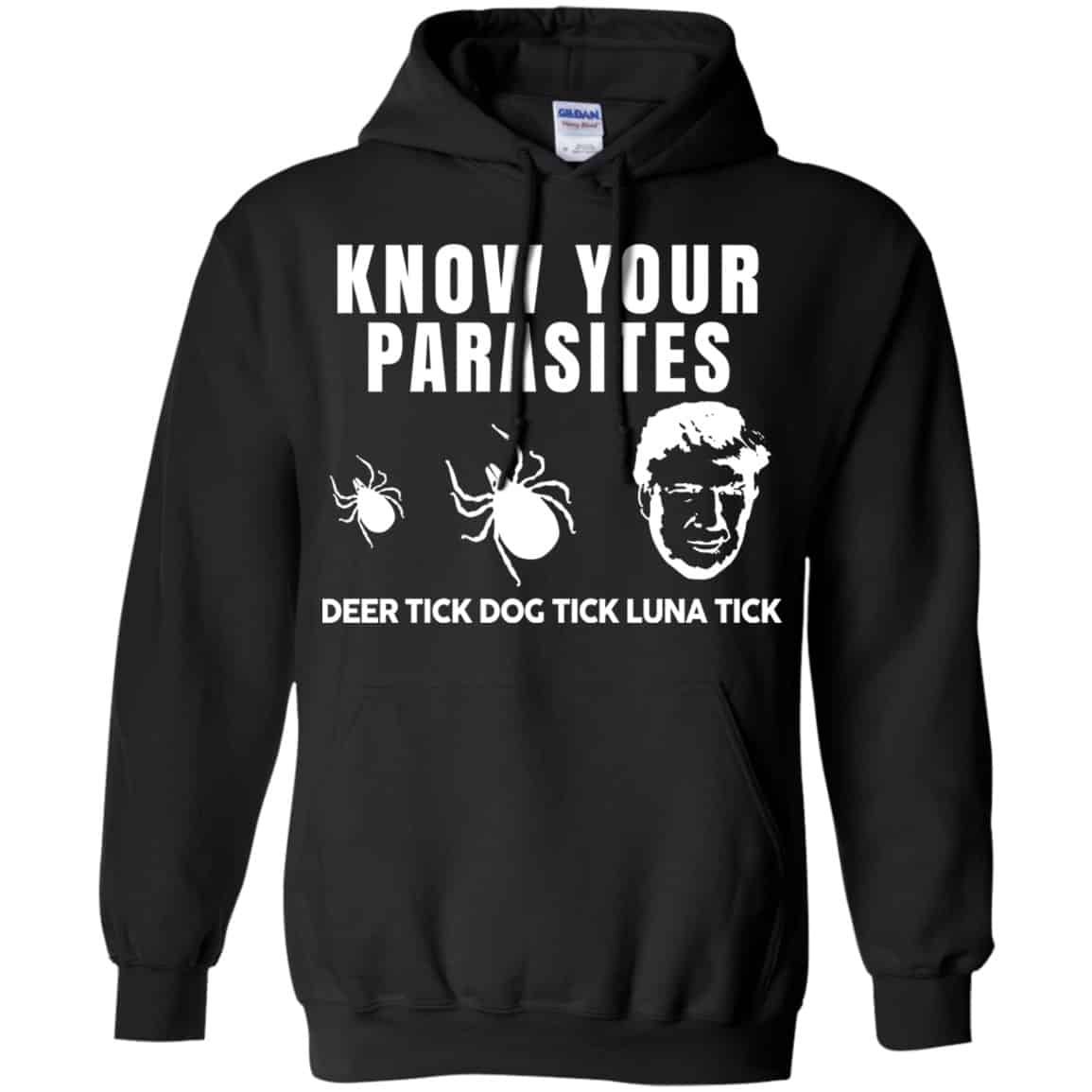 Know Your Parasites Deer Tick Dog Tick Luna Tick Shirt, Hoodie, Tank