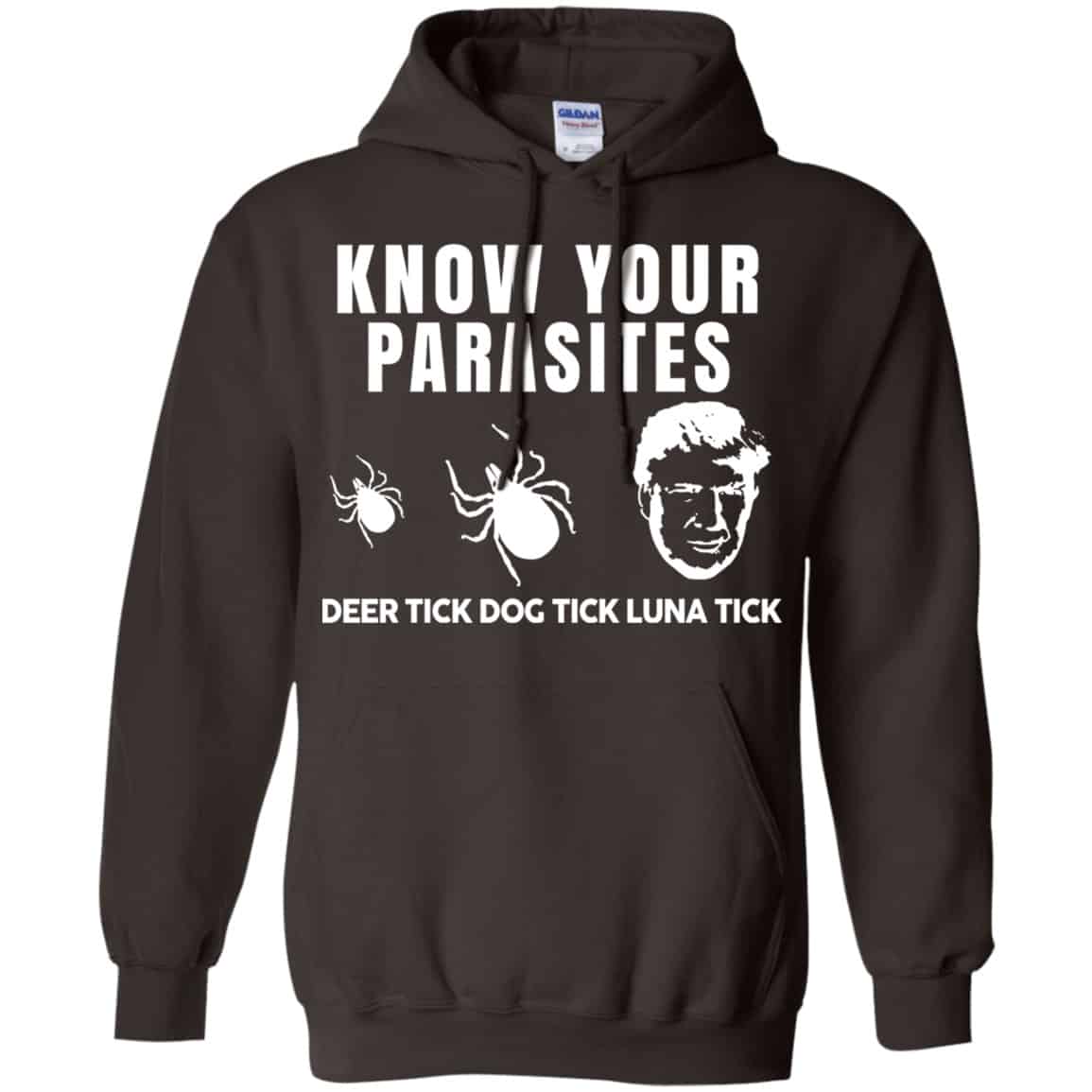 Know Your Parasites Deer Tick Dog Tick Luna Tick Shirt, Hoodie, Tank