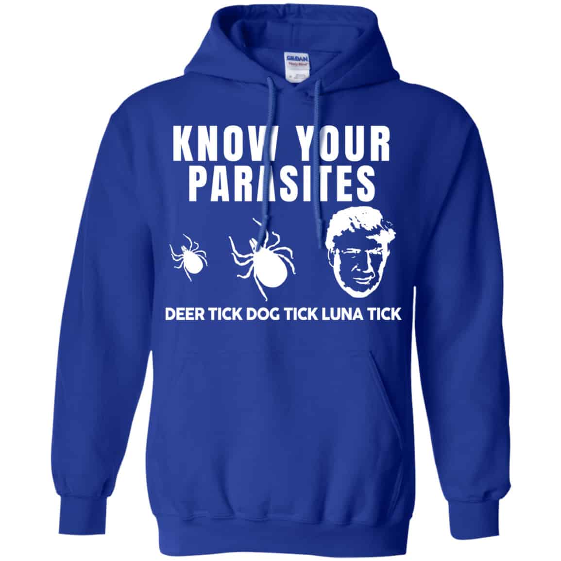 Know Your Parasites Deer Tick Dog Tick Luna Tick Shirt, Hoodie, Tank