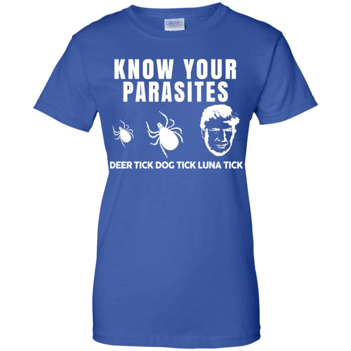 Know Your Parasites Deer Tick Dog Tick Luna Tick Shirt, Hoodie, Tank