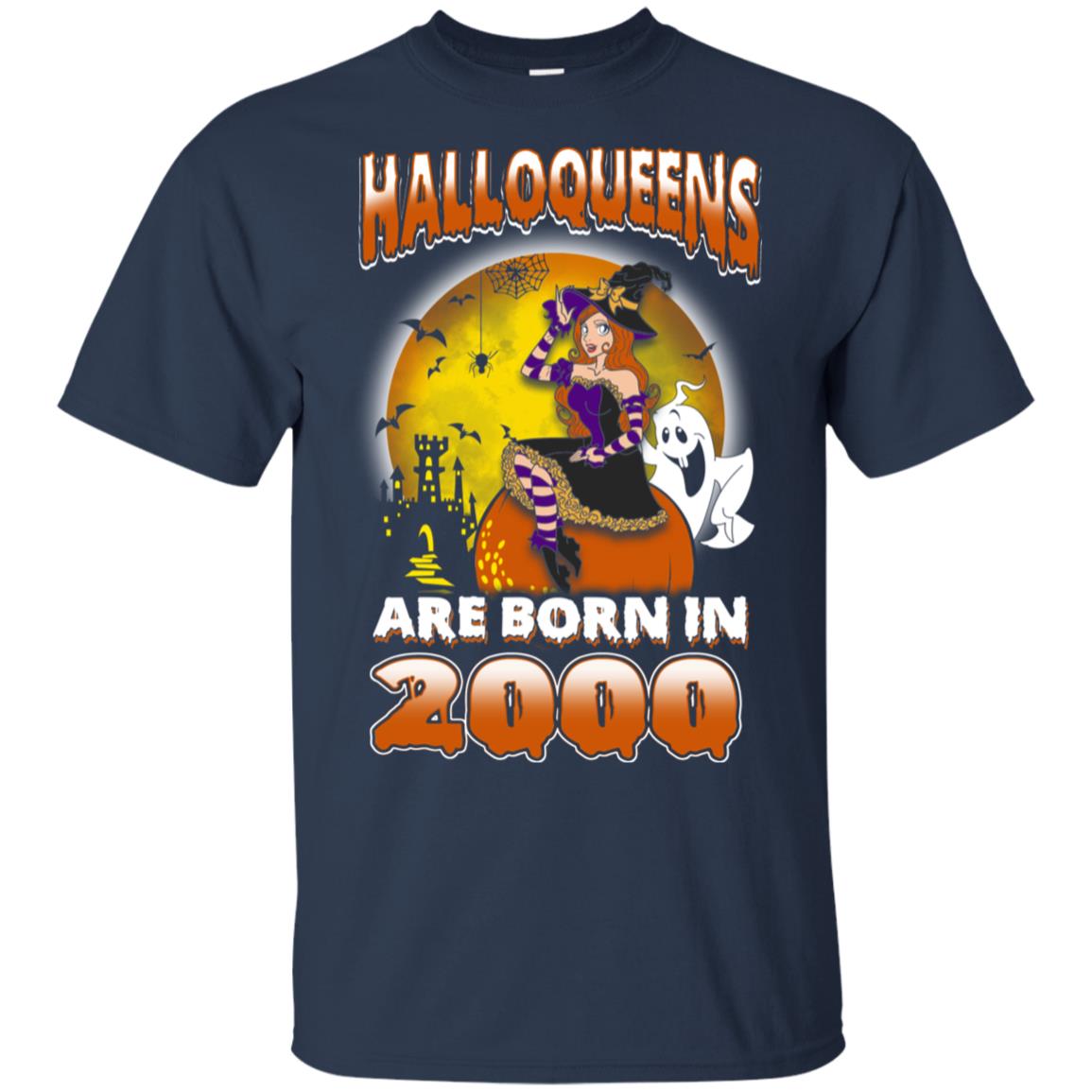 Halloqueens Are Born In 2000 Halloween T-Shirts, Hoodie, Tank