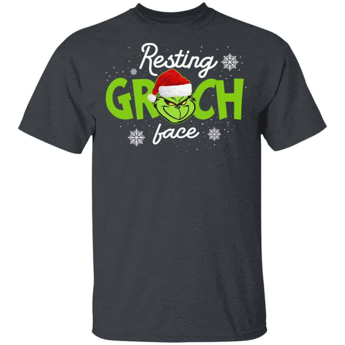 The Grinch: Resting Grinch Face Christmas Shirt, Hoodie, Tank