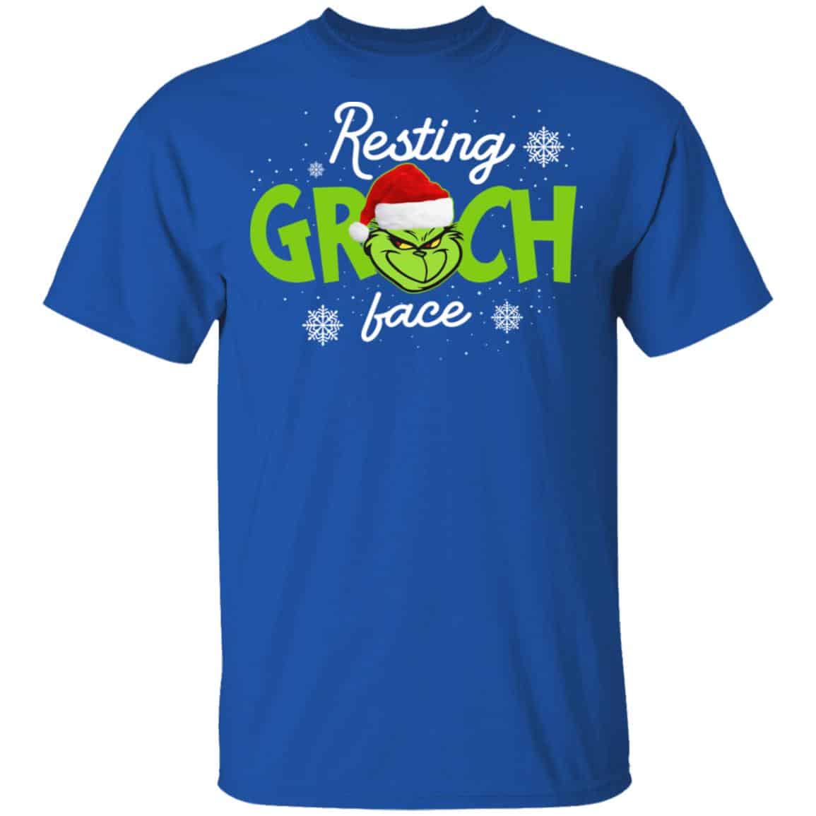 The Grinch: Resting Grinch Face Christmas Shirt, Hoodie, Tank