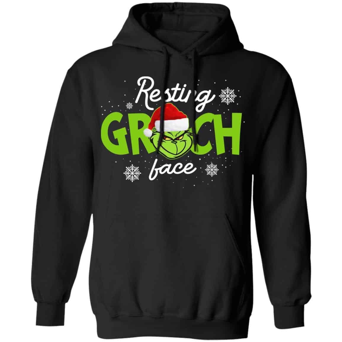 The Grinch: Resting Grinch Face Christmas Shirt, Hoodie, Tank