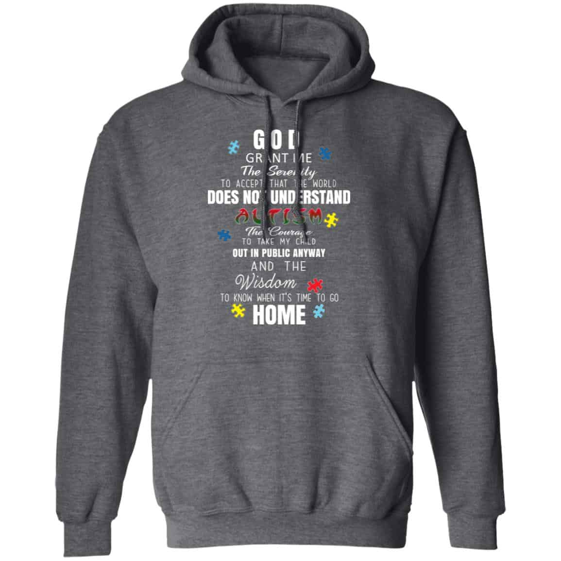 God Grant Me The Serenity To Accept That The World Does Not Understand Autism Shirt, Hoodie, Tank