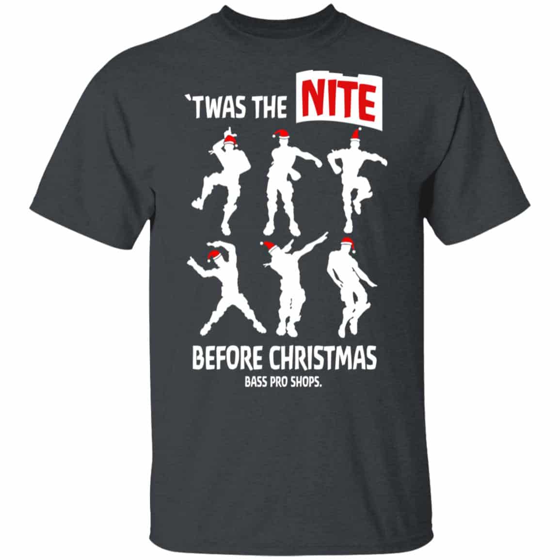 Twas The Nite Before Christmas Bass Pro Shops Shirt, Hoodie, Tank