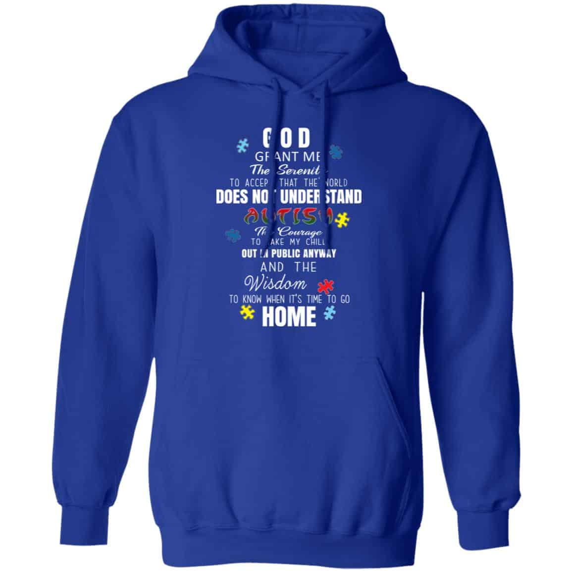 God Grant Me The Serenity To Accept That The World Does Not Understand Autism Shirt, Hoodie, Tank