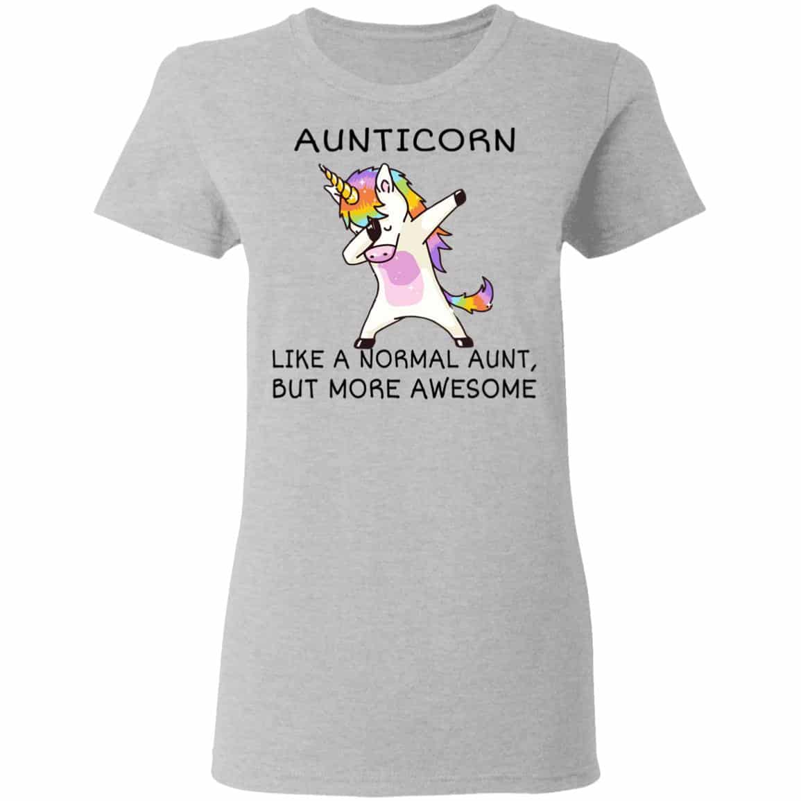 Aunticorn Like A Normal Aunt But More Awesome Shirt, Hoodie, Tank