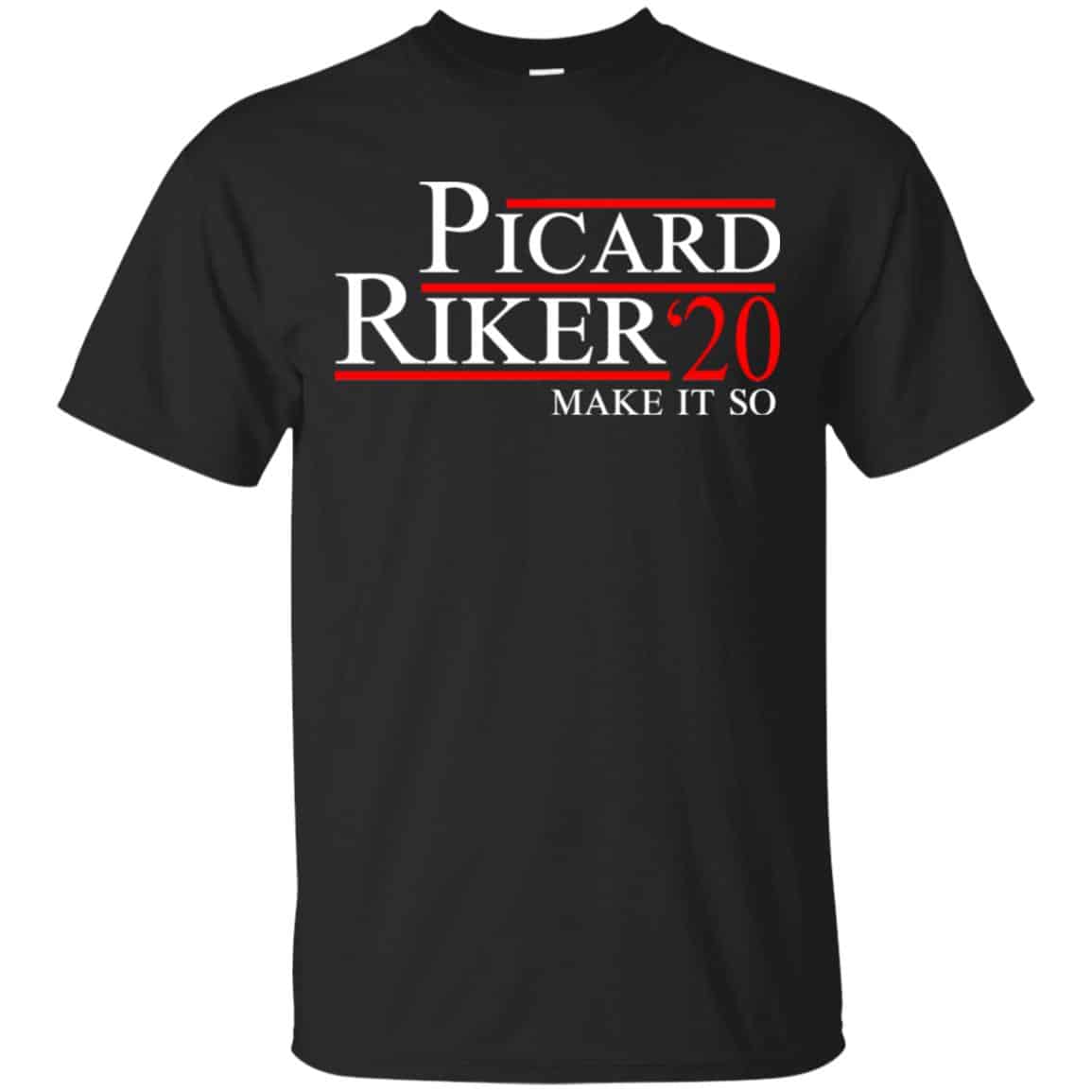 Picard Riker 2020 Make It So T-Shirts, Hoodie, Tank
