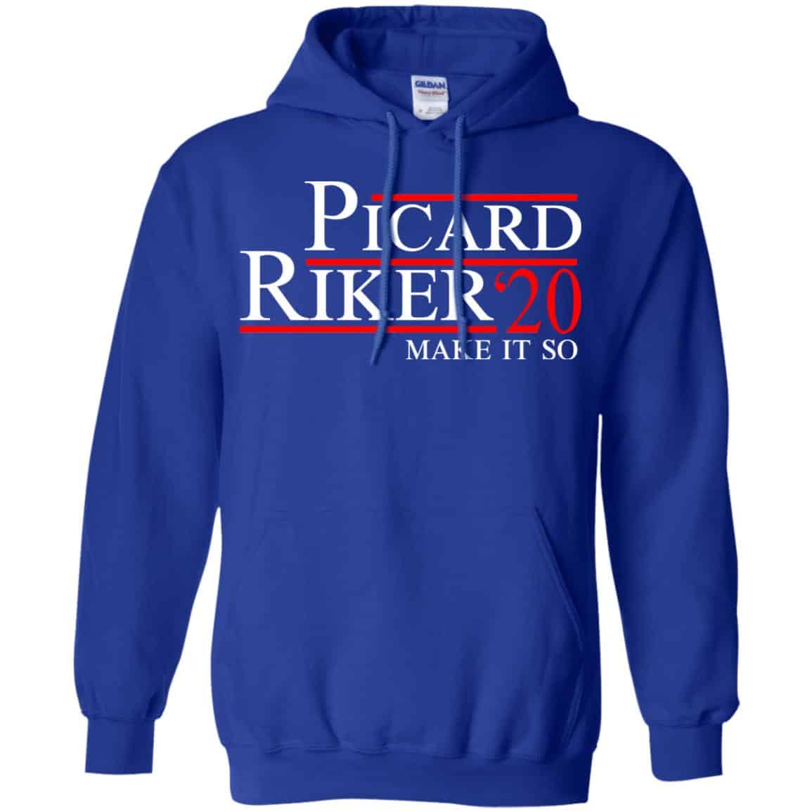 Picard Riker 2020 Make It So T-Shirts, Hoodie, Tank