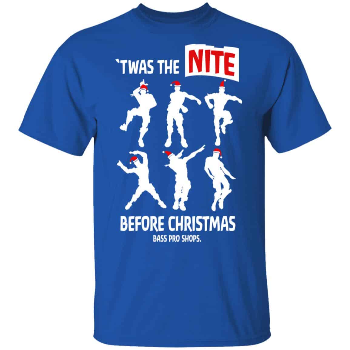 Twas The Nite Before Christmas Bass Pro Shops Shirt, Hoodie, Tank