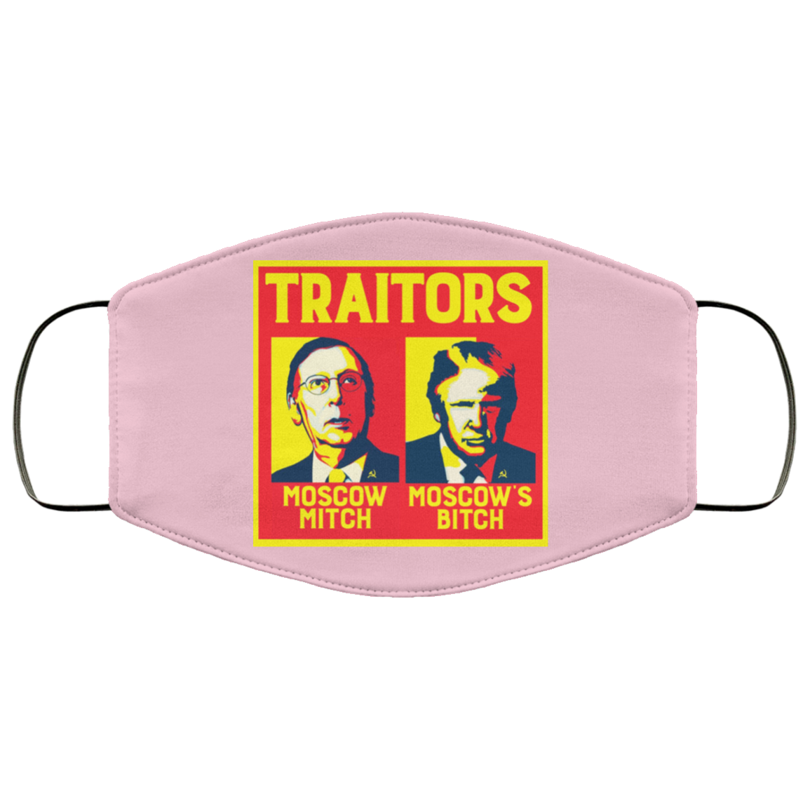 Traitors Ditch Moscow Mitch Face Mask